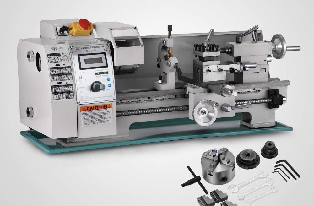 BestEquip Mini Metal Lathe